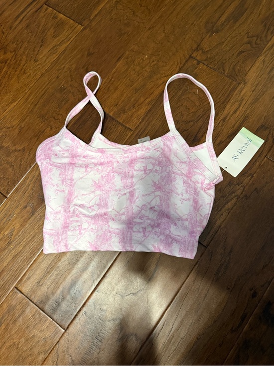 Altar'd State Tops - Pink Camo-Print Cropped Tank Top